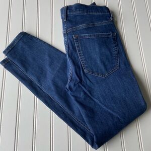 Free People Distressed Skinny Jeans Sz: w25